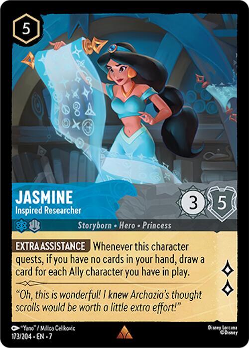 Jasmine - Inspired Researcher (173/204) [Archazia's Island] | Jack's On Queen