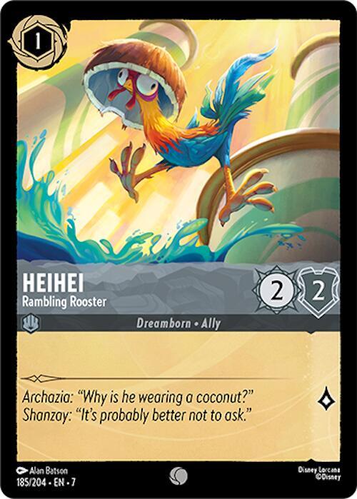Heihei - Rambling Rooster (185/204) [Archazia's Island] | Jack's On Queen