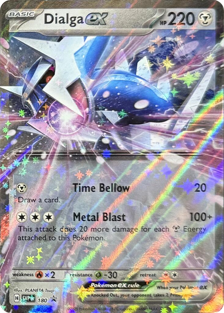 Dialga ex (180) [Scarlet & Violet: Black Star Promos] | Jack's On Queen