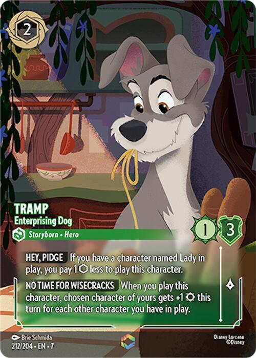 Tramp - Enterprising Dog (Enchanted) (212/204) [Archazia's Island] | Jack's On Queen