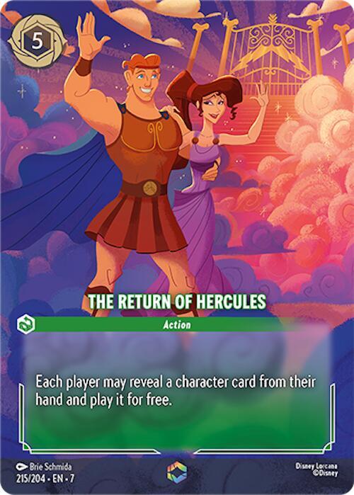 The Return of Hercules (Enchanted) (215/204) [Archazia's Island] | Jack's On Queen