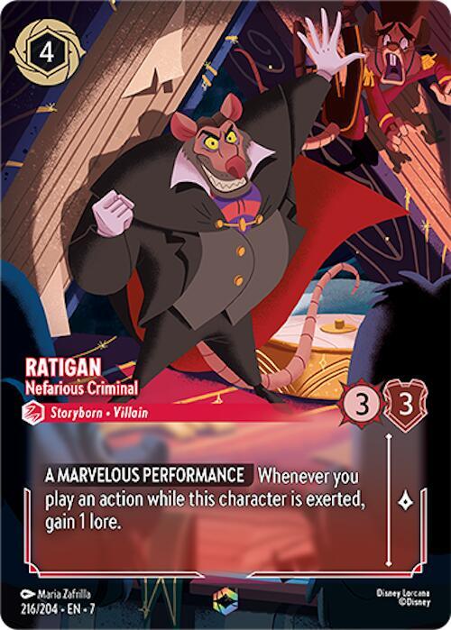 Ratigan - Nefarious Criminal (Enchanted) (216/204) [Archazia's Island] | Jack's On Queen