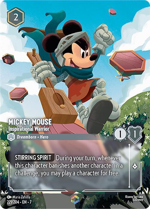 Mickey Mouse - Inspirational Warrior (Enchanted) (221/204) [Archazia's Island] | Jack's On Queen