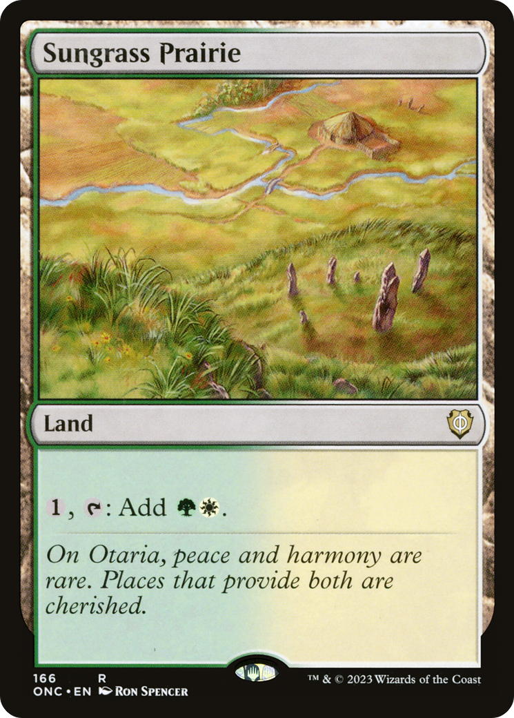 Sungrass Prairie [Phyrexia: All Will Be One Commander] | Jack's On Queen