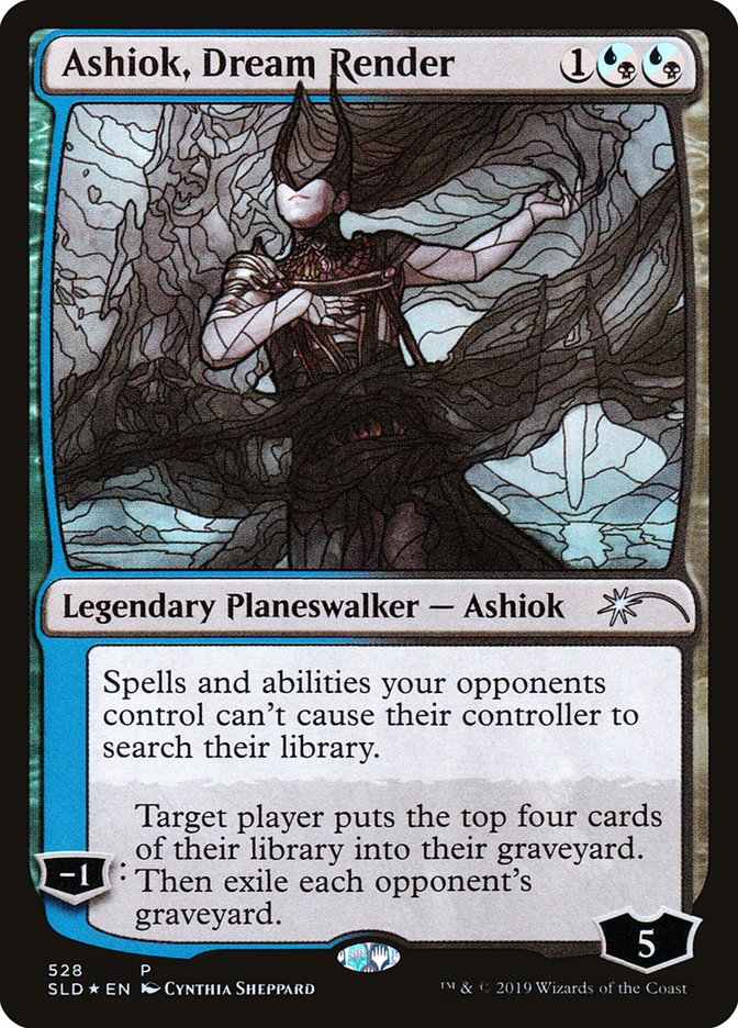 Ashiok, Dream Render (Stained Glass) [Secret Lair Drop Promos] | Jack's On Queen