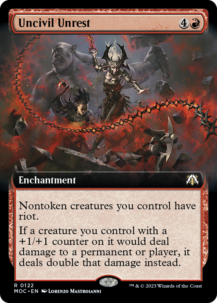 Uncivil Unrest (Extended Art) [March of the Machine Commander] | Jack's On Queen