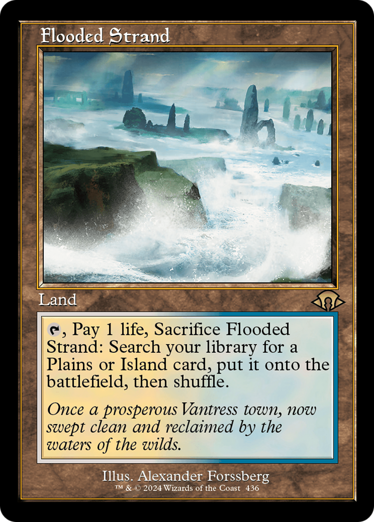 Flooded Strand (Retro) [Modern Horizons 3] | Jack's On Queen