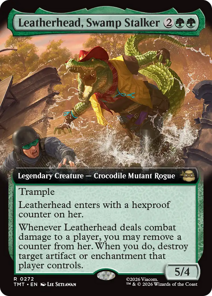 Leatherhead, Swamp Stalker (Extended Art) [Teenage Mutant Ninja Turtles] | Jack's On Queen