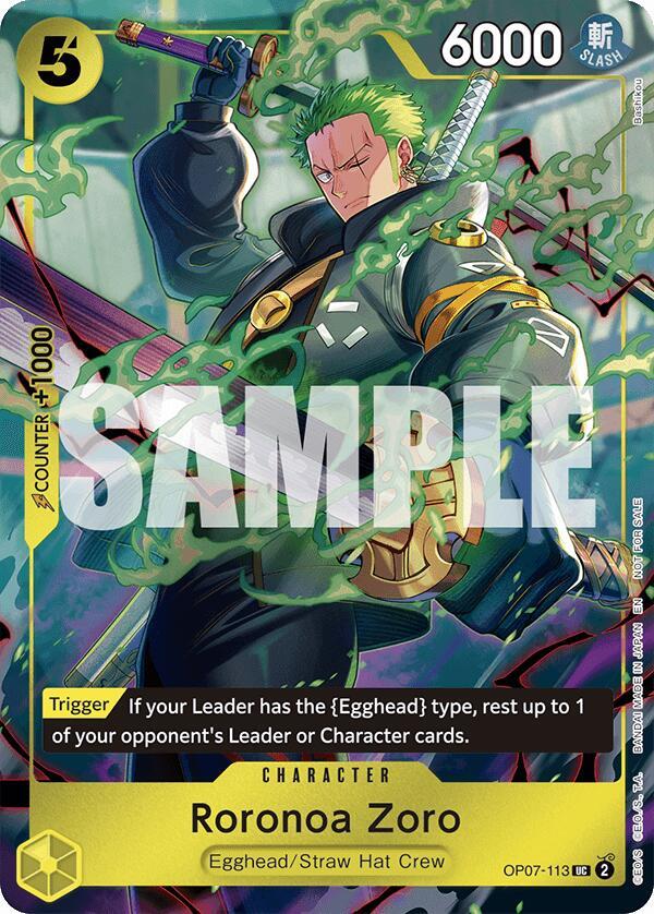 Roronoa Zoro (One Piece Day Dallas 2025) (OP07-113) [One Piece Promotion Cards] | Jack's On Queen