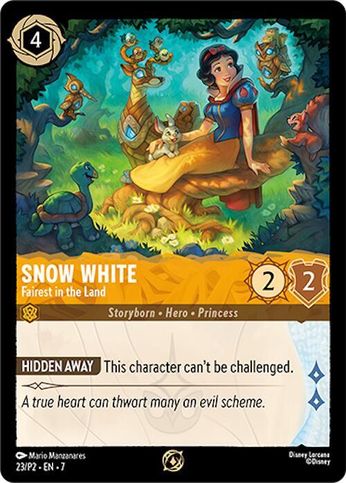 Snow White - Fairest in the Land (23) [Disney Lorcana Promo Cards] | Jack's On Queen
