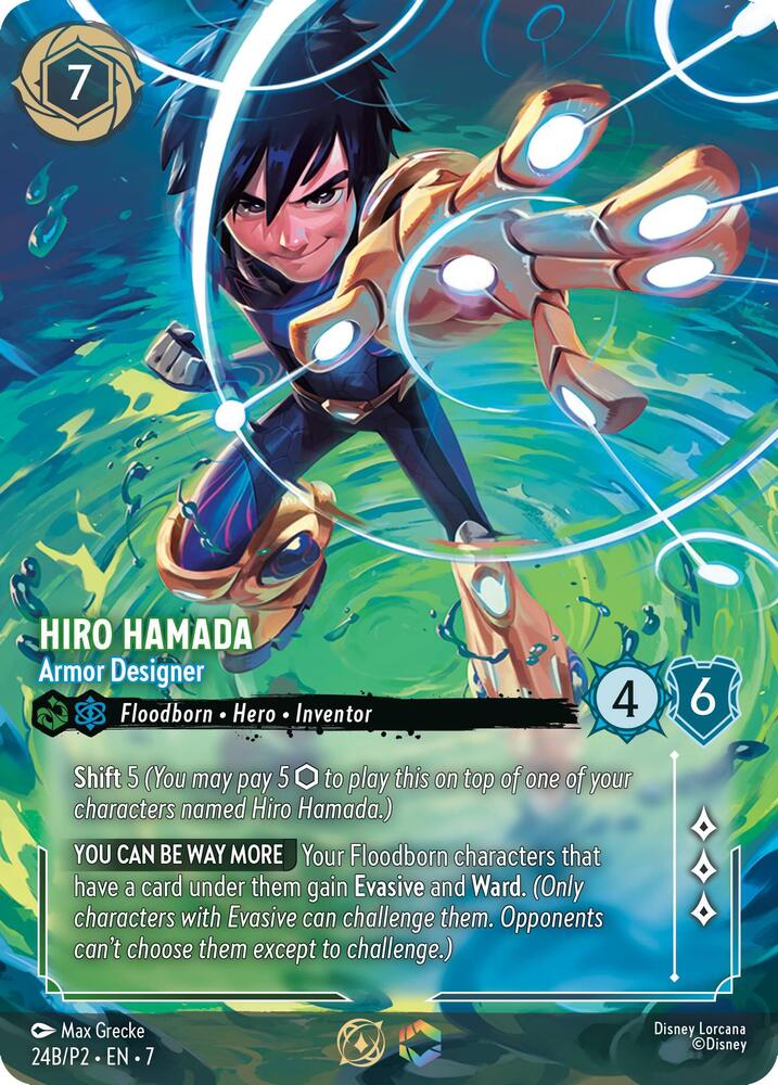 Hiro Hamada - Armor Designer (Store Championship) (24B) [Disney Lorcana Promo Cards] | Jack's On Queen