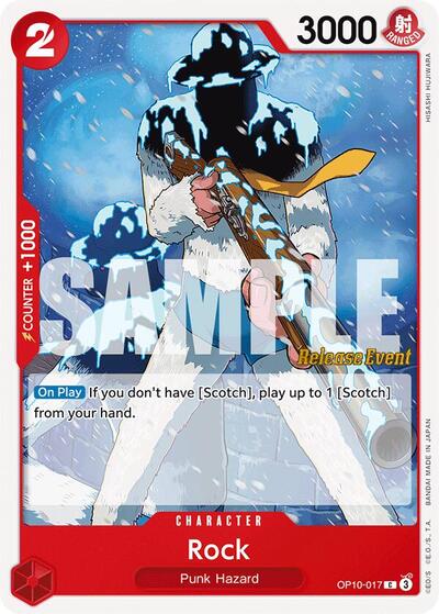 Rock (OP10-017) [Royal Blood Release Event Cards] | Jack's On Queen