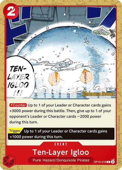 Ten-Layer Igloo (OP10-018) [Royal Blood Release Event Cards] | Jack's On Queen