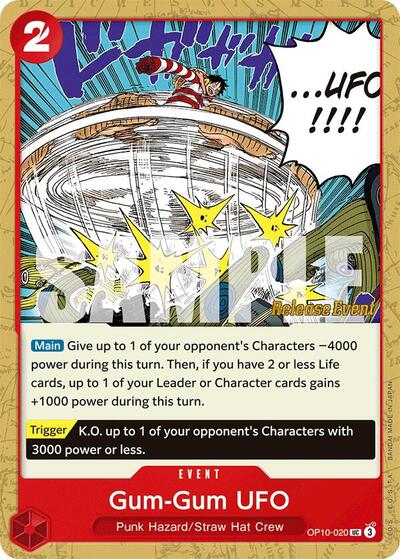 Gum-Gum UFO (OP10-020) [Royal Blood Release Event Cards] | Jack's On Queen