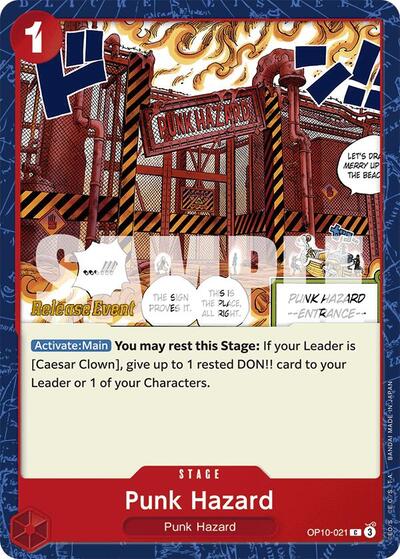 Punk Hazard (OP10-021) [Royal Blood Release Event Cards] | Jack's On Queen