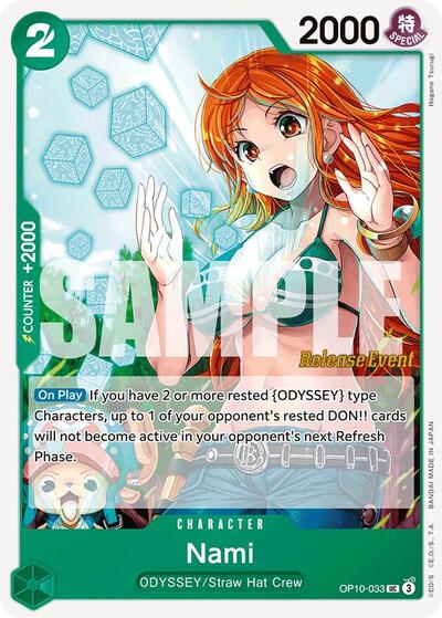 Nami (033) (OP10-033) [Royal Blood Release Event Cards] | Jack's On Queen