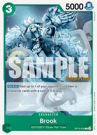 Brook (035) (OP10-035) [Royal Blood Release Event Cards] | Jack's On Queen