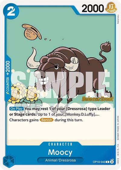Moocy (OP10-043) [Royal Blood Release Event Cards] | Jack's On Queen