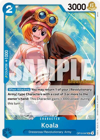 Koala (OP10-047) [Royal Blood Release Event Cards] | Jack's On Queen