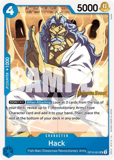 Hack (OP10-051) [Royal Blood Release Event Cards] | Jack's On Queen
