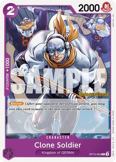 Clone Soldier (OP10-064) [Royal Blood Release Event Cards] | Jack's On Queen