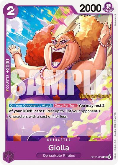 Giolla (OP10-066) [Royal Blood Release Event Cards] | Jack's On Queen