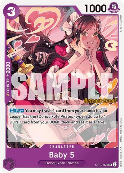 Baby 5 (OP10-076) [Royal Blood Release Event Cards] | Jack's On Queen