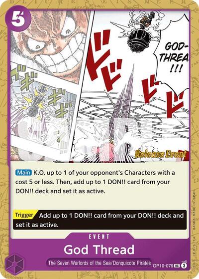 God Thread (OP10-079) [Royal Blood Release Event Cards] | Jack's On Queen