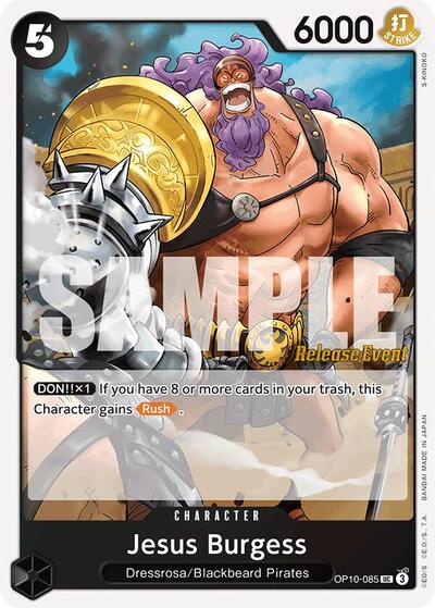 Jesus Burgess (OP10-085) [Royal Blood Release Event Cards] | Jack's On Queen
