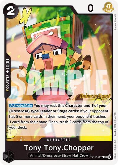 Tony Tony.Chopper (087) (OP10-087) [Royal Blood Release Event Cards] | Jack's On Queen