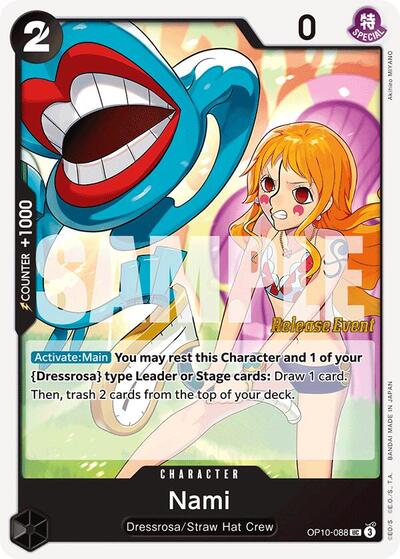 Nami (088) (OP10-088) [Royal Blood Release Event Cards] | Jack's On Queen