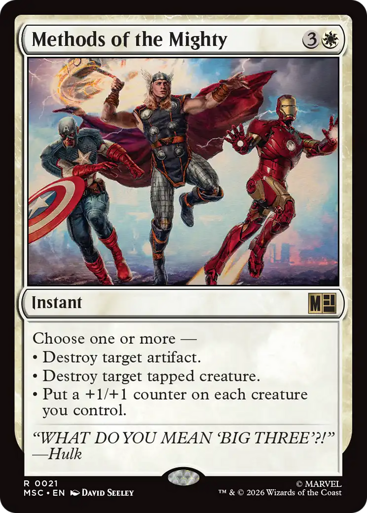 Methods of the Mighty [Marvel Super Heroes Commander] | Jack's On Queen