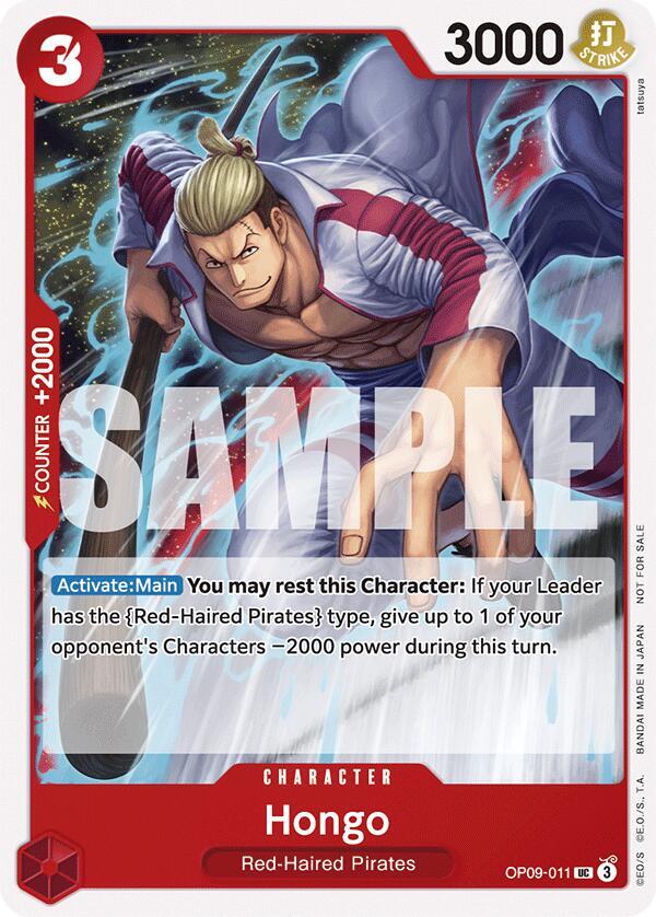 Hongo (Tournament Pack 2025 Vol. 2) (OP09-011) [One Piece Promotion Cards] | Jack's On Queen