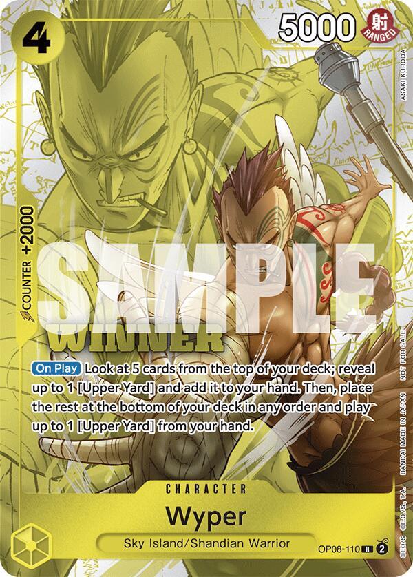 Wyper (Winner Pack 2025 Vol. 2) (OP08-110) [One Piece Promotion Cards] | Jack's On Queen