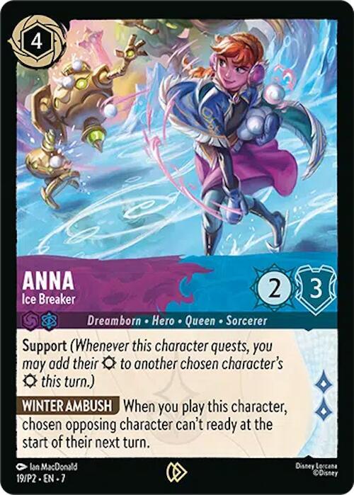 Anna - Ice Breaker (19) [Disney Lorcana Promo Cards] | Jack's On Queen