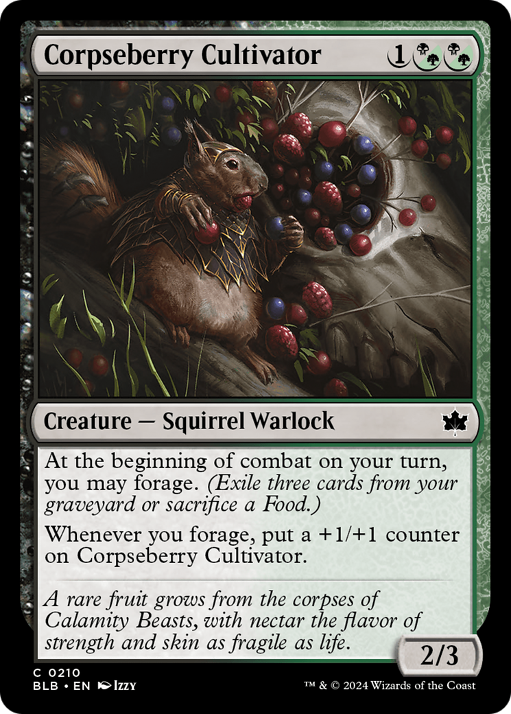 Corpseberry Cultivator [Bloomburrow] | Jack's On Queen