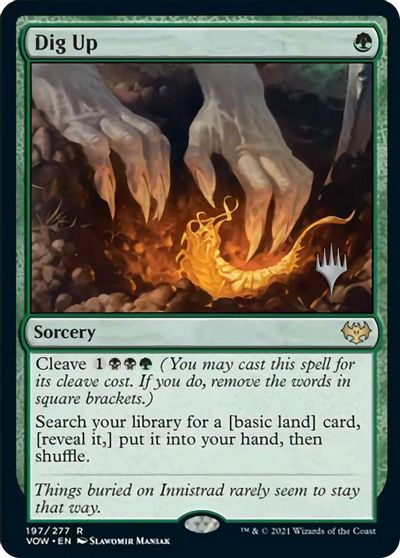 Dig Up (Promo Pack) [Innistrad: Crimson Vow Promos] | Jack's On Queen