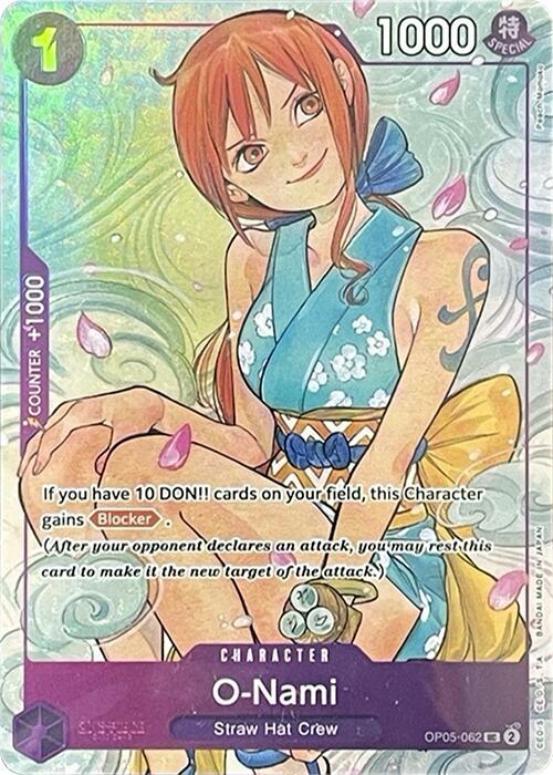 O-Nami (Illustration Box Vol.1) (OP05-062) [One Piece Promotion Cards] | Jack's On Queen