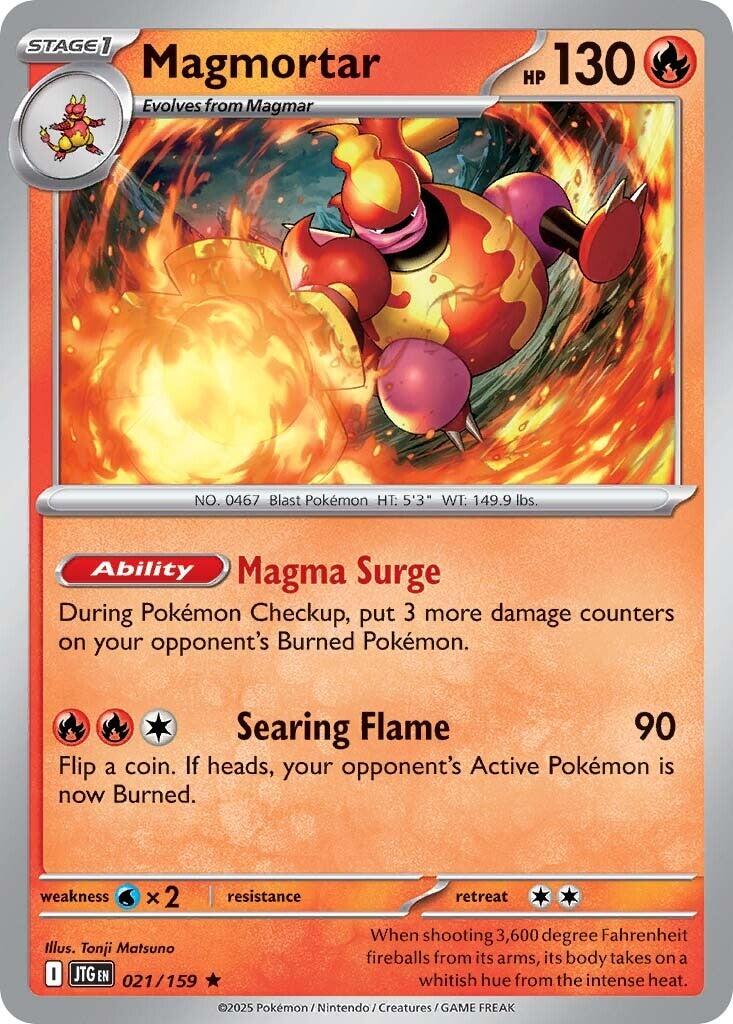 Magmortar (021/159) [Scarlet & Violet: Journey Together] | Jack's On Queen
