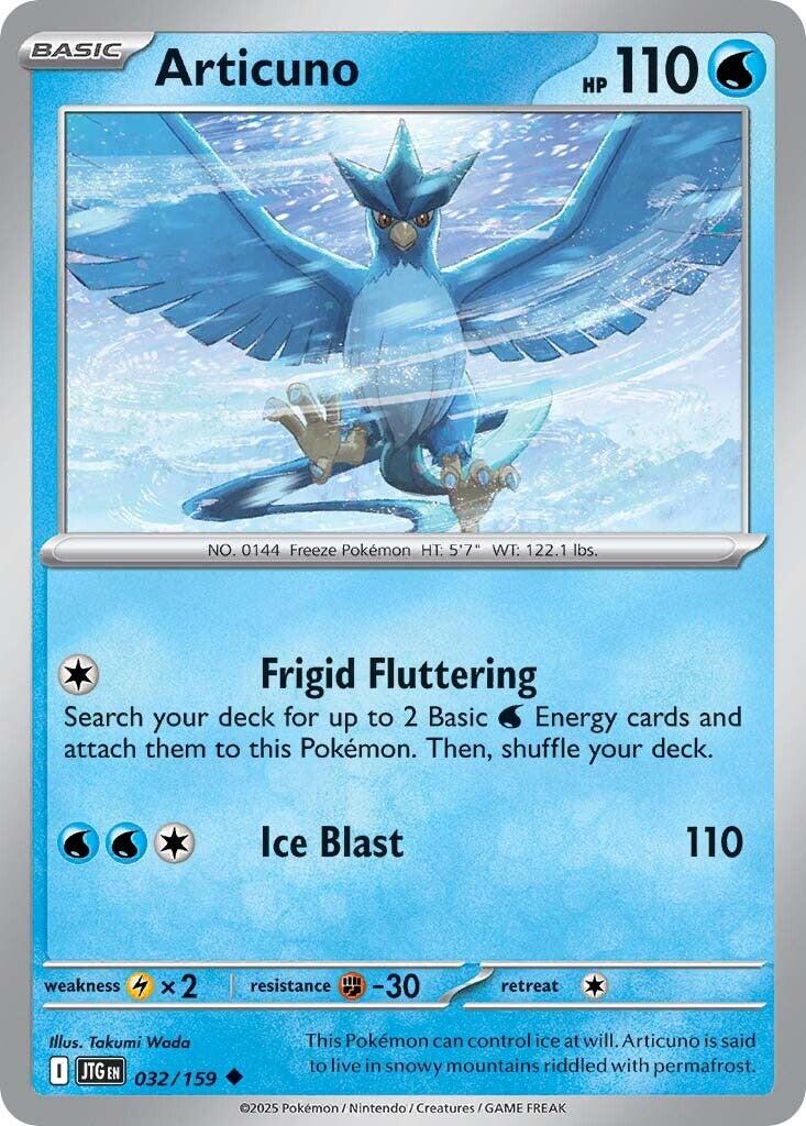 Articuno (032/159) [Scarlet & Violet: Journey Together] | Jack's On Queen