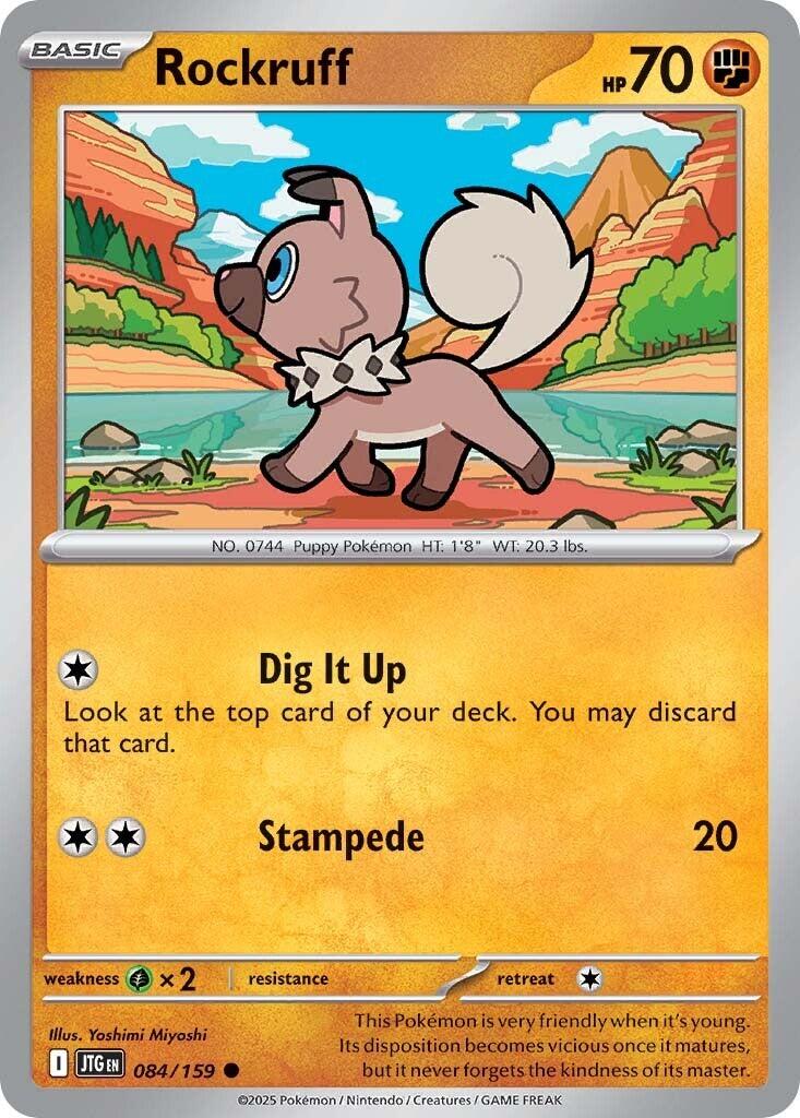 Rockruff (084/159) [Scarlet & Violet: Journey Together] | Jack's On Queen