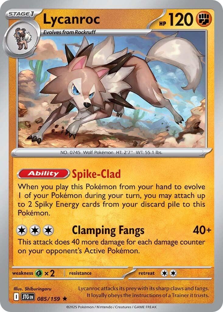 Lycanroc (085/159) [Scarlet & Violet: Journey Together] | Jack's On Queen