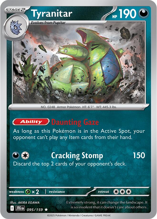 Tyranitar (095/159) [Scarlet & Violet: Journey Together] | Jack's On Queen