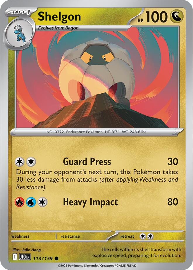 Shelgon (113/159) [Scarlet & Violet: Journey Together] | Jack's On Queen