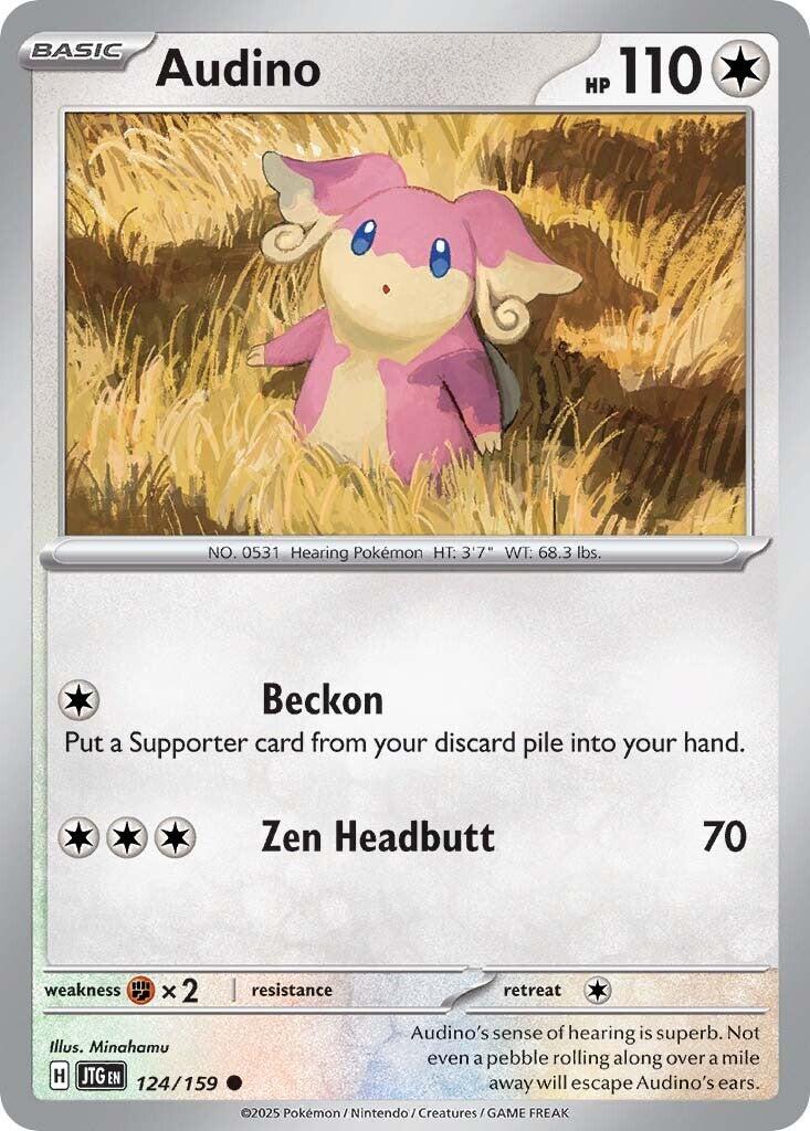 Audino (124/159) [Scarlet & Violet: Journey Together] | Jack's On Queen