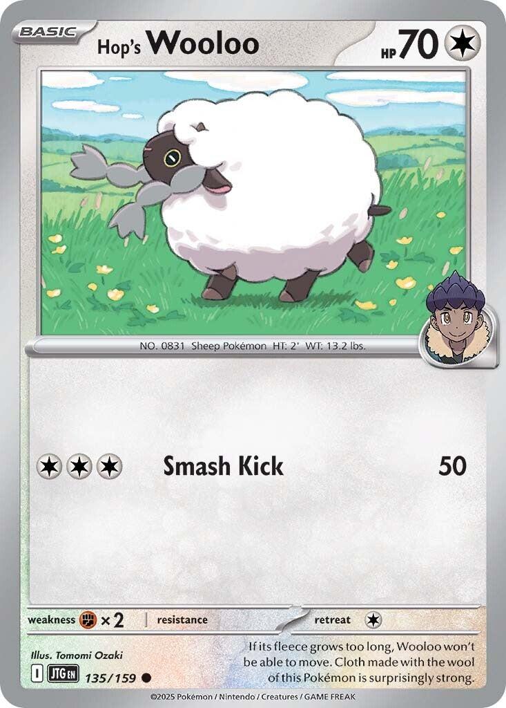 Hop's Wooloo (135/159) [Scarlet & Violet: Journey Together] | Jack's On Queen