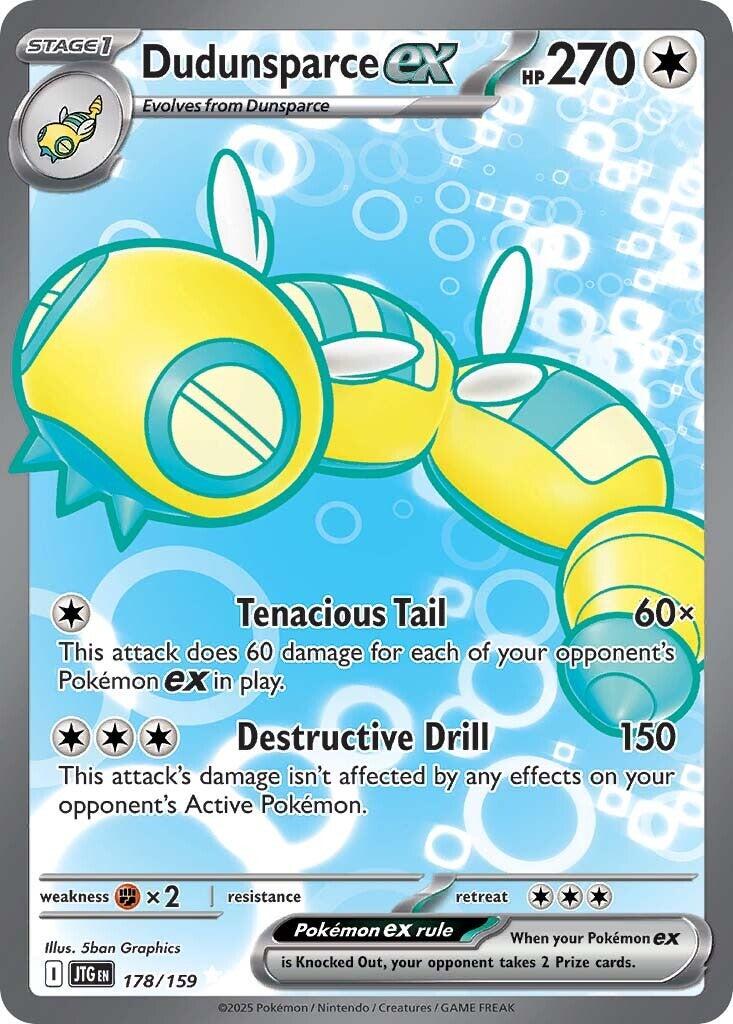 Dudunsparce ex (178/159) [Scarlet & Violet: Journey Together] | Jack's On Queen