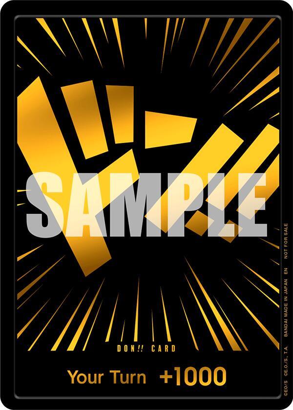 DON!! Card (Black and Gold) [One Piece Promotion Cards] | Jack's On Queen