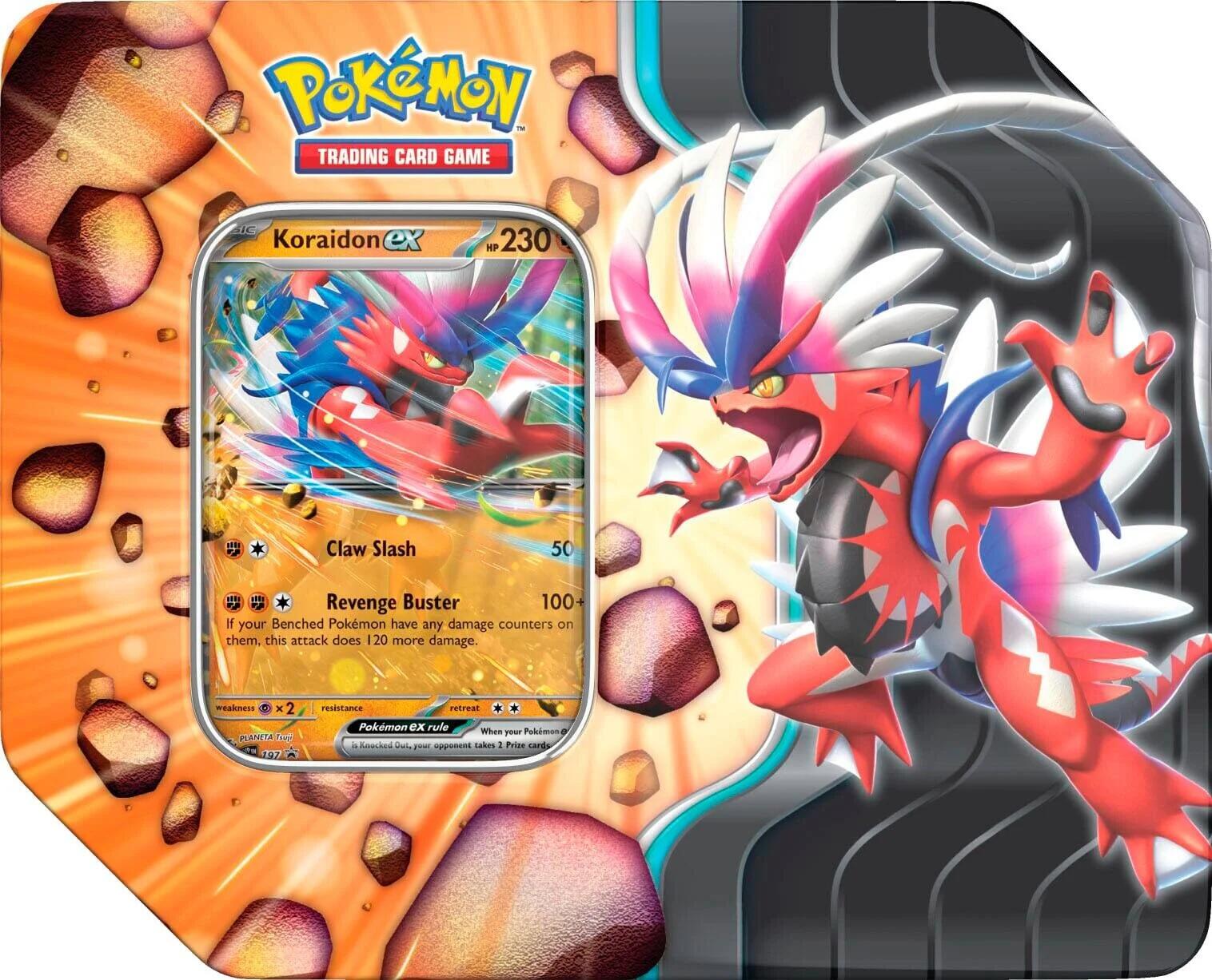 Slashing Legends Tin (Koraidon ex) | Jack's On Queen