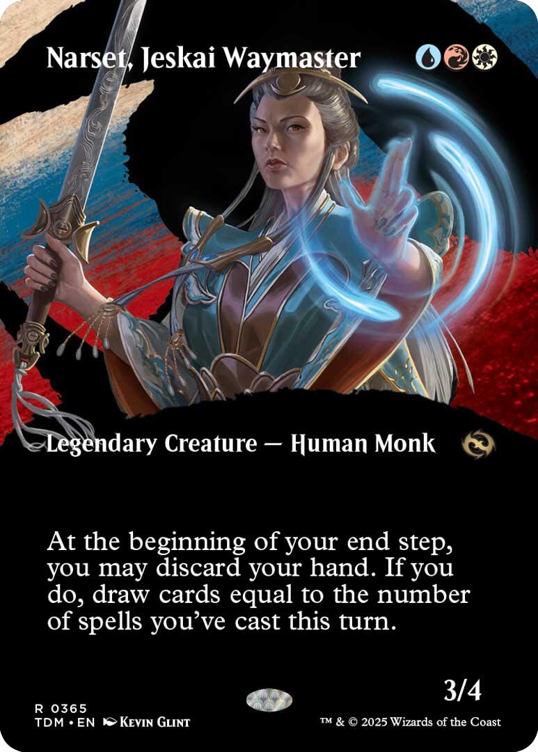 Narset, Jeskai Waymaster (Borderless) [Tarkir: Dragonstorm] | Jack's On Queen
